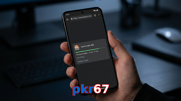Main screen of Pkr67 apk page for PK players