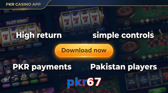 Main screen of Pkr67 gamedownload page for PK players